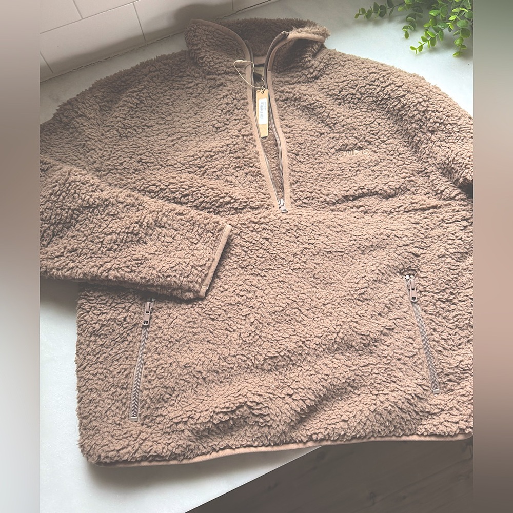 SKIMS sz xs teddy bear pullover
